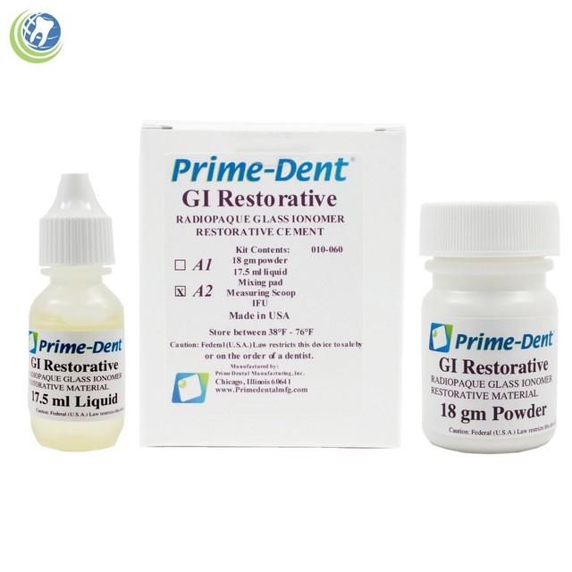 `Glass Ionomer GI Permanent Dental Cement Crown Bridge Veneer Curing