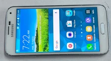 T-Mobile Samsung Galaxy S5 SM-G900T Android 4G LTE White Smart Phone  *READ*