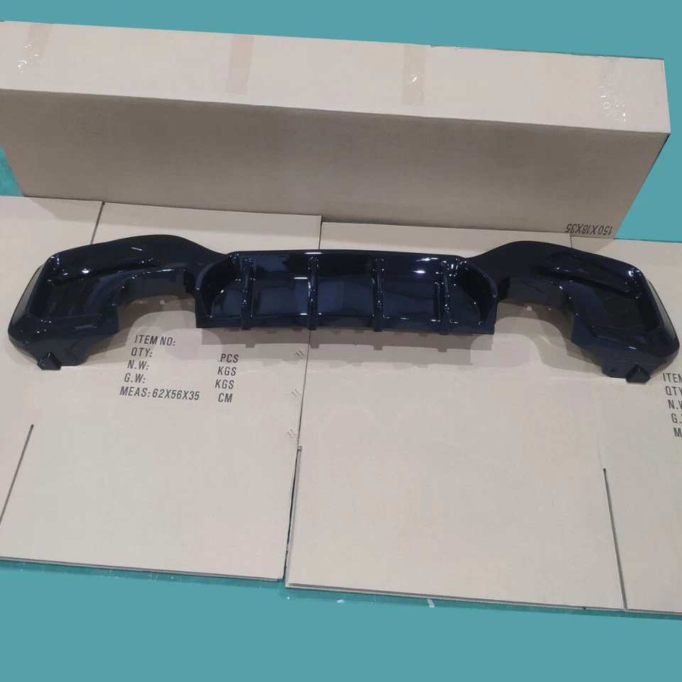 Labio de alerón difusor de parachoques trasero para BMW F20 F21 M sport 2015~19 118i 120i 125i Foto 2 de 4