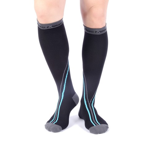 Calcetines de compresión para piernas Doc Miller atléticos correr viajes recuperación 20-30 mmHg hombres - Imagen 4 de 9
