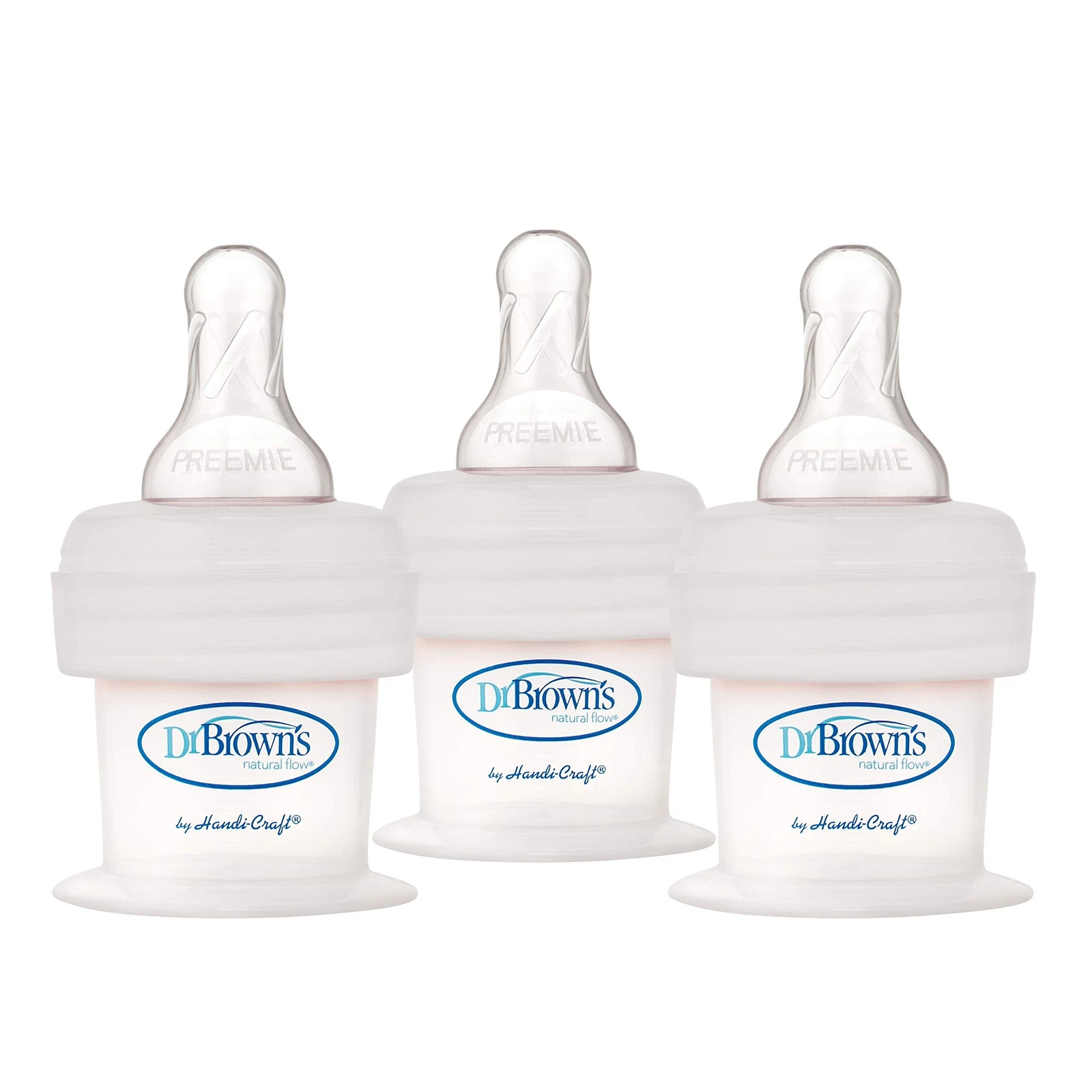 Dr Brown's 15 cc First Feeder Bottle System BPA Free for Newborns 3 Pack
