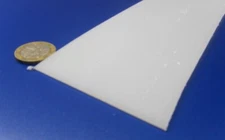 Hdpe White Bar 1/16" (.062") Thick x 3.00" Wide x 24" Long, 6 Pcs, 12 Ft Total