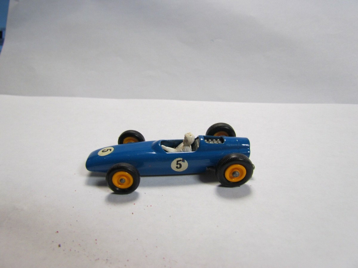 ミニカー MATCHBOX No.52 B.R.M. RACING CAR Vintage Matchbox #52 BRM F1 Race Car- RED #3- Rare! Restored