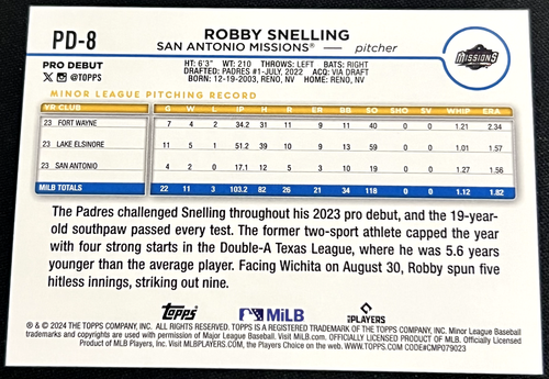 2024 Topps Pro Debut ⚾ PD1 - PD200 Complete a Set Rookies & Prospects - Inserts! - Picture 18 of 72
