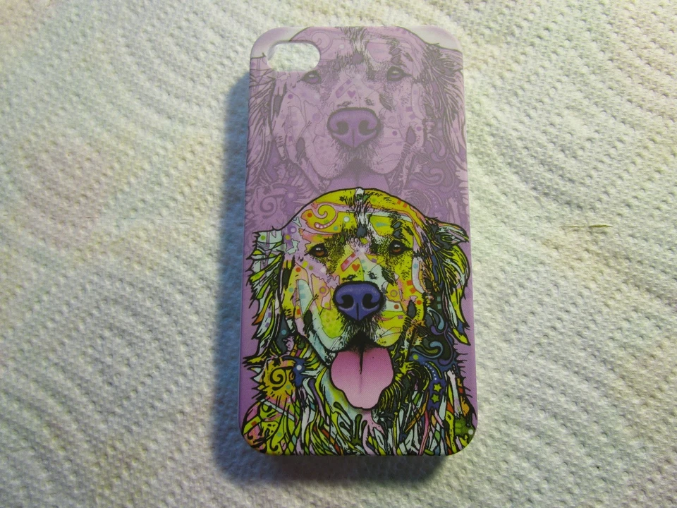 FUNDA TRASERA RÍGIDA OFICIAL DEAN RUSSO [DISEÑO PERRO] PARA APPLE iPHONE 4 Foto 3 de 3