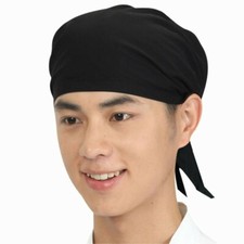Chef Hat Working Cap Hood Japanese Cuisine Restaurant Waiter Men Sushi Turban