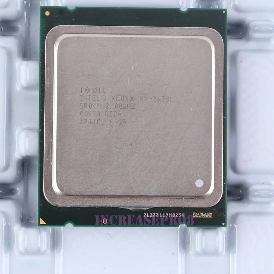 Intel Xeon E5-2630L SR0KM 2.0 GHz Socket LGA2011 6 cores CPU Processor 2000MHz - Image 3 of 4