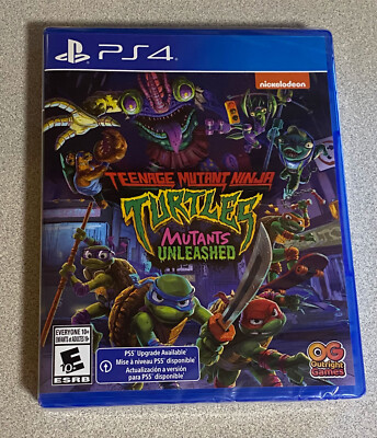 Teenage Mutant Ninja Turtles Mutants Unleashed PS4 New 2110570 819338024707