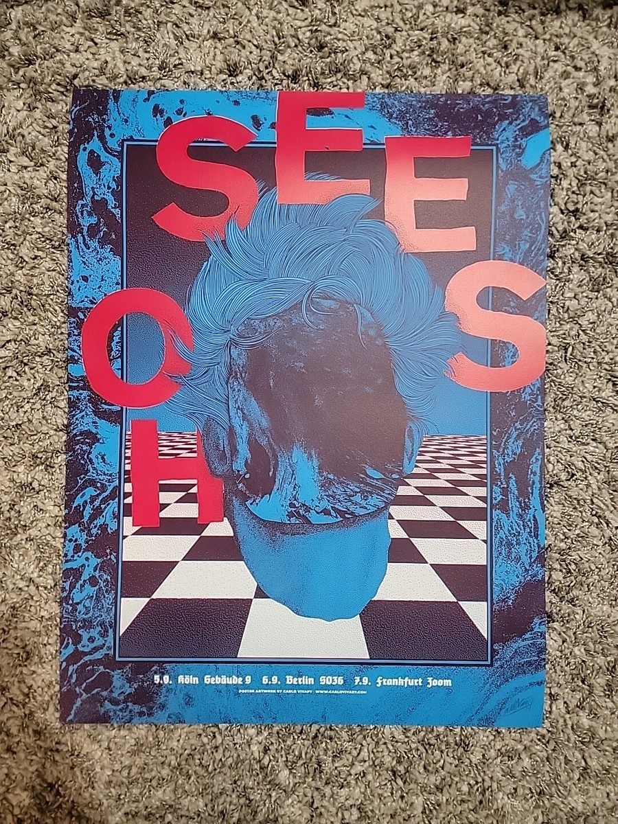 Ohsees, Osees, Thee Oh Sees Poster 47/62 Signed And Numbered By