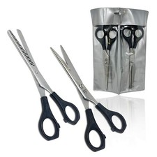 6in. Professional Saloon Hair Cutting  Thinning Scissors with Plastic Handle