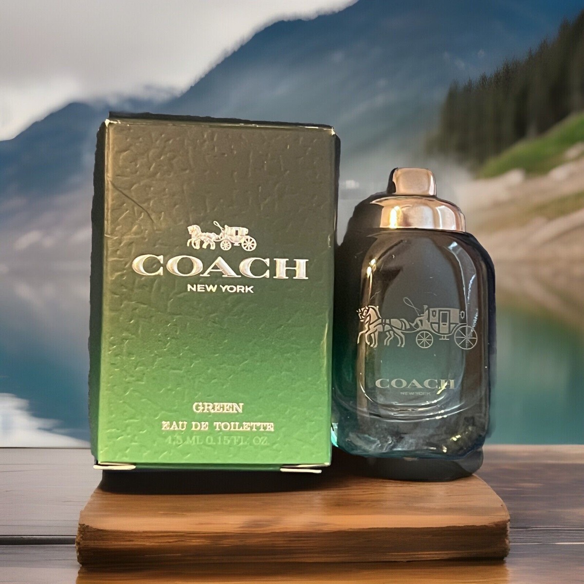 COACH GREEN By COACH NEW YORK 0.15oz / 4.5ml Mini | eBay