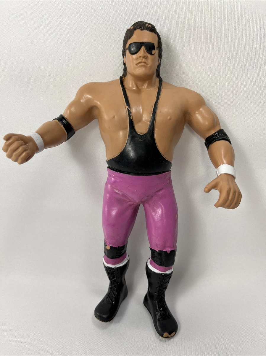 WWF LJN Superstars 1987 Bret The Hit Man Hart Wrestling Action