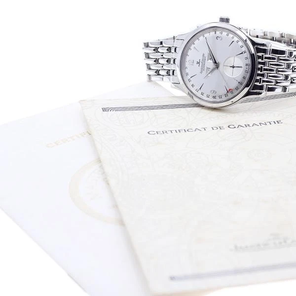 Jaeger LeCoultre — Jaeger-LeCoultre Master Date 140.8.87/Q147812A 37mm SS Silver Dial Watch #C2496