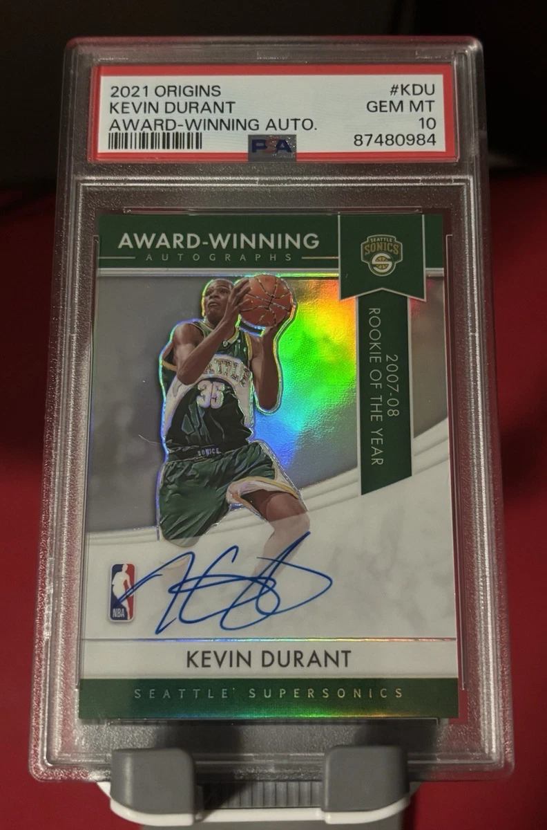 Kevin Durant Professional Sports Authenticator (PSA) Basketball