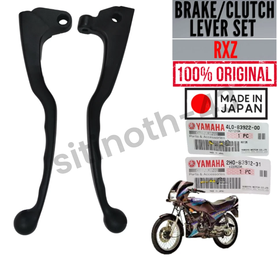 Genuine Yamaha Clutch Brake Lever Handle Set SR500 XS650 XV750 OEM 4L0 2H0 Japan - Imagem 4 de 4