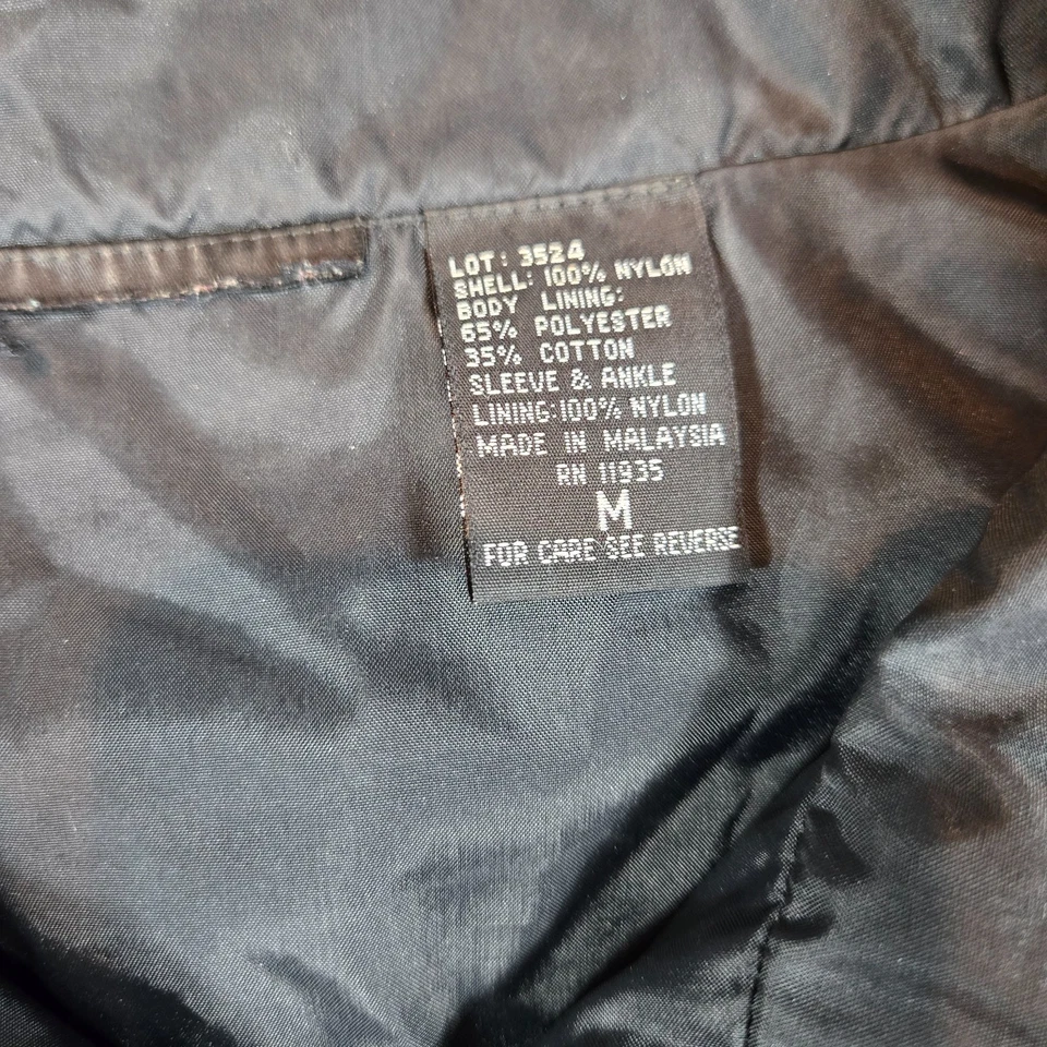 Chaqueta cortavientos vintage JCPenney Juegos Olímpicos de EE. UU. para hombre M roja azul negra años 90 retro Foto 3 de 4