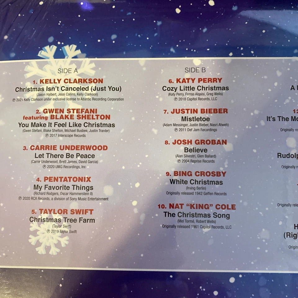 Now That's What I Call A Wonderful Christmas - 2LP Color Vinyl (Taylor Swift) Foto 4 de 4