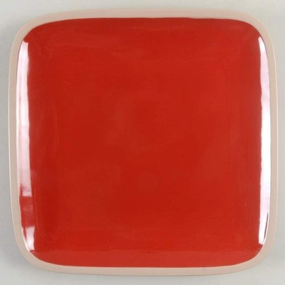 Home Essentials Pescara Red Dinner Plate 11287025