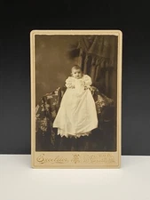 Excelsior 1622 H. St. Near 8th San Diego Photograph of a Baby Cabinet Card Photo
