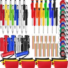 72Pcs Christmas Gift Sets for Men Include Screwdriver Pen, Carpenter Pencils,...