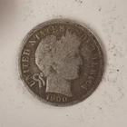 1900 **P** SILVER BARBER DIME **NICE COIN!** - FREE SHIPPING! C3717