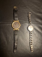 2 alte Damen Armbanduhren 70er 80er Jahre vintage