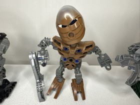 Bionicle Matoran of Metru Nui Lot 8608, 8609, 8610, 8611 | No Discs