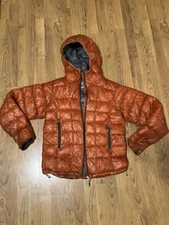 Rab Men’s Mystic G Down Jacket Small Lightweight 900 Fill Red/orange Used Great