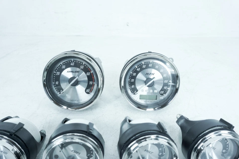 Velocímetro velocímetro Harley Touring Electra Screamin 07 OEM aire aceite voltio 39 k Foto 3 de 4