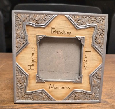 Vintage Pavilion Gift Company - Elements Friendship Picture Frame - 6-1/2-Inch