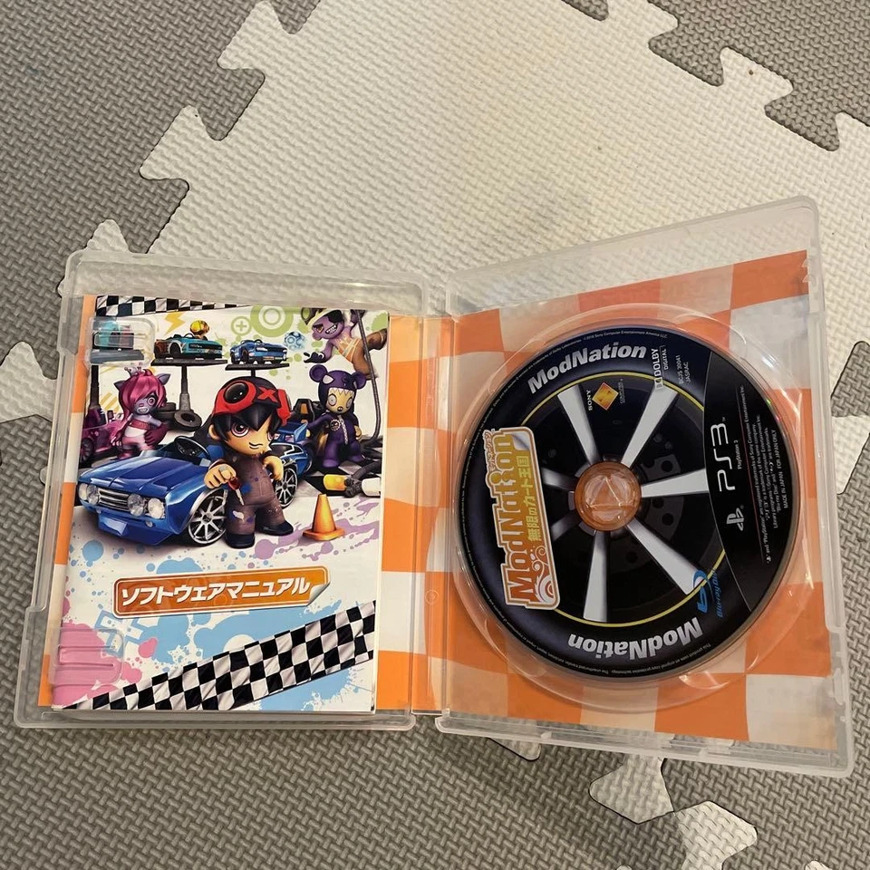 ModNation Racers Infinite Kart Kingdom PS3 CIB Japan Import Sony PlayStation 3 - Image 2 of 2