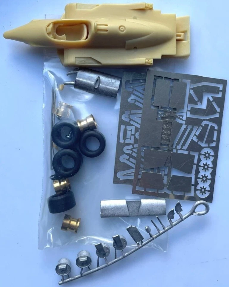 Provence Moulage Kit à Monter 1/43 F1 RENAULT RE 40 1er GP Angleterre 1983 PROST - Photo 4/4