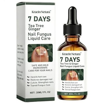 7-Tage-Nagelbehandlung, 30 ml, Ingwer-Pflegeöl zur Reparatur trockener, brüchi