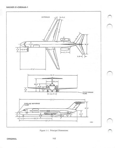 C-9B Skytrain II NATOPSS 2001 Flight Manual Pilot's Handbook - CD - Picture 3 of 16