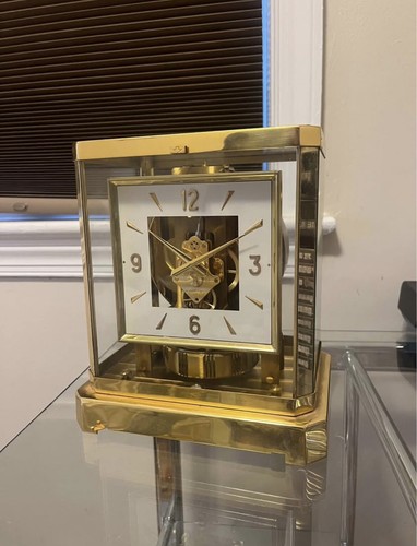Jaeger LeCoultre Atmos Clock Square Dial - Beautiful Condition!
