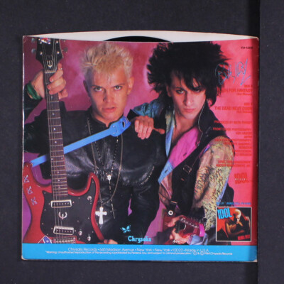 BILLY IDOL: flesh for fantasy / the dead next door CHRYSALIS 7