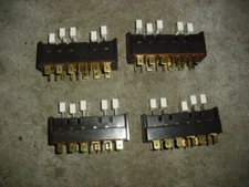 lot of 4 Solteam Push Button Switch 5 button CR03-5224-347 3A 17A 25A 2HP 277VAC