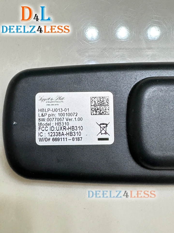 Leggett and Platt OKIMAT регулируемое основание сменный пульт дистанционного управления модель HB310 - Изображение 4 из 4