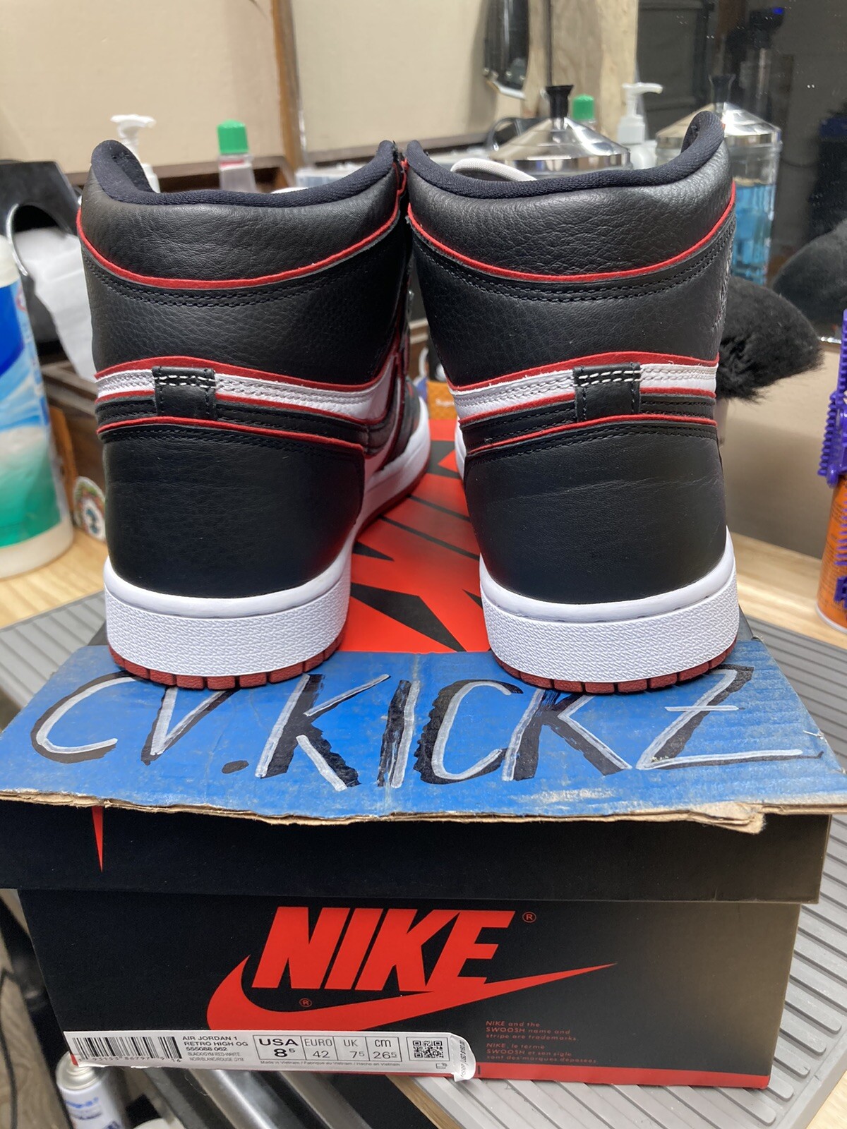 jordan 1 bloodline used