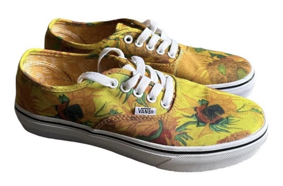 Van Gogh Museum X Vans Rare Authentic Sunflowers 2018 Canvas Shoe