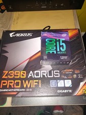 GIGABYTE Intel Z390 AORUS PRO wifi+CPU i5 9600kf+16GB(4x4GB)DDR4 patriot3000mhz
