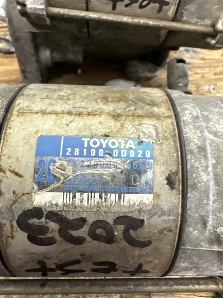 OEM Starter fits Chevrolet Prizm Toyota Corolla 1.8L 1998-2002 28100-0D020 - Image 2 of 4