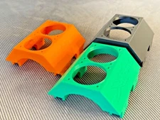 For X Maxx Xmaxx Twin Cooling Fan Mount Dual 40MM Fans Compatible with Traxxas