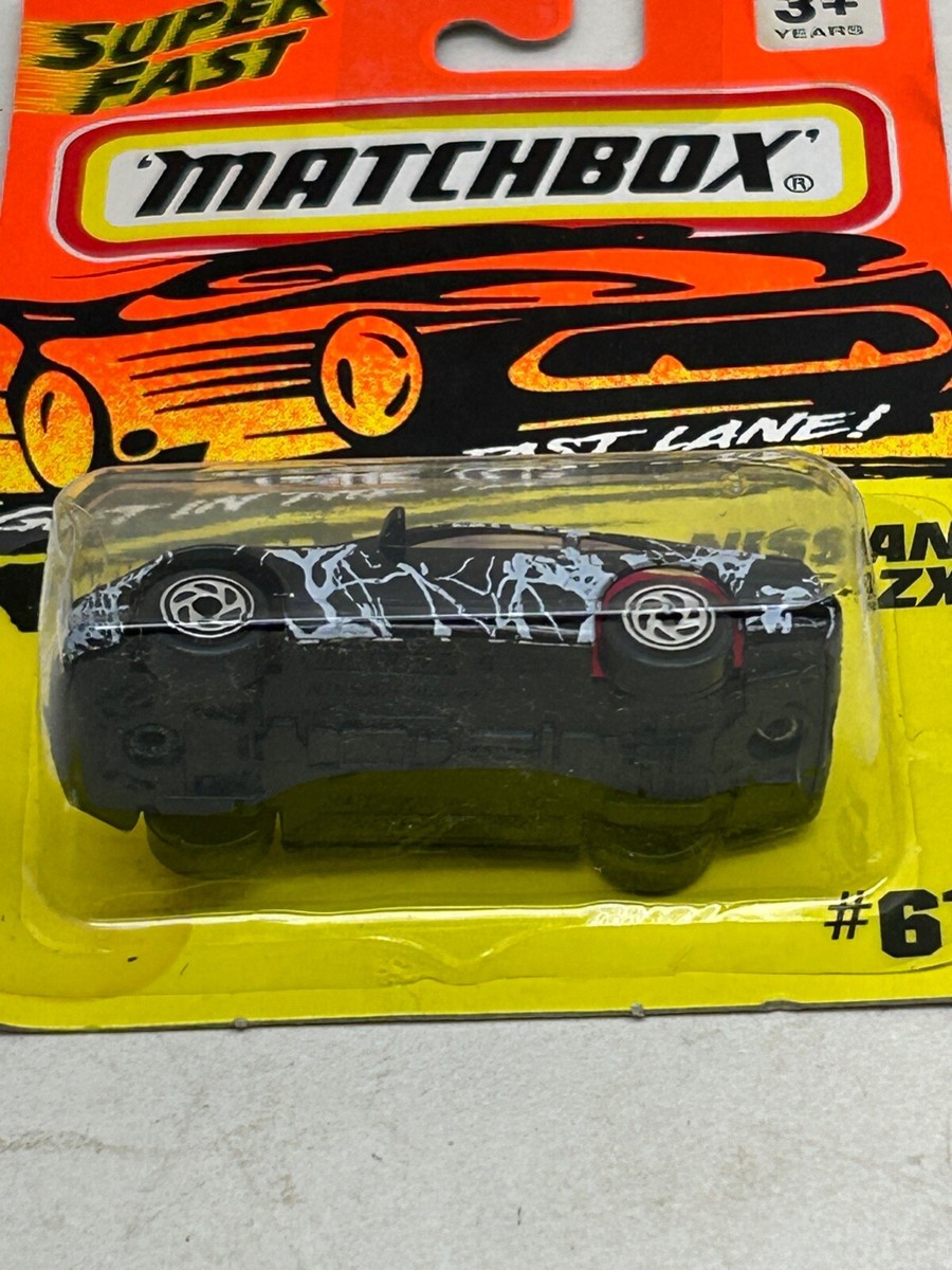 1994 MATCHBOX SUPERFAST #61 BLACK & WHITE NISSAN 300-ZX NEW ON