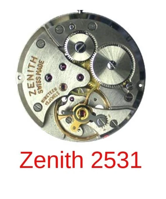 Zenith 2531 Ricambi Spare parts