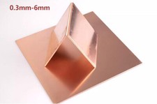 Purple copper plate T2 copper plate 0.3mm-6mm Heat Sink red copper plate / block