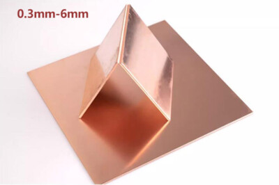 Purple copper plate T2 copper plate 0.3mm-6mm Heat Sink red copper plate / block