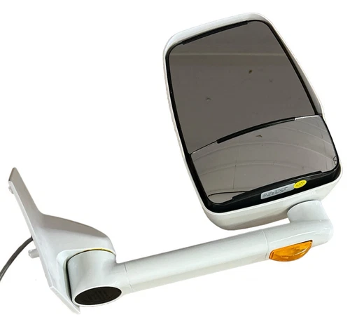 Velvac Left Side Mirror 2020 System GM G 96" Body White Lighted Arm 714905