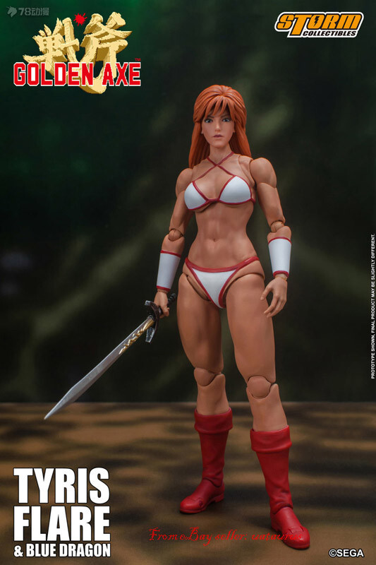 Storm Toys Golden Axe Tyris Flare 1/12 In Stock New Action Figure