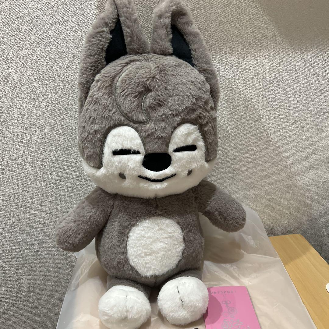 SKZOO PLUSH TEDDYBEAR テディベア ウルフチャン Stray Kids SKZOO WolfChan Plush Doll 60cm 23.6inch Teddy Ver